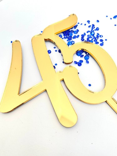 Cake topper numero - topper,