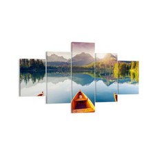 Quadro su Tela 125x70cm lago