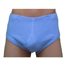 3 Paia slip mutanda alta uomo classica art 17 intimo Henri Made in Italy 100%