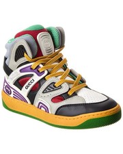 Gucci Basket Leather & Mesh