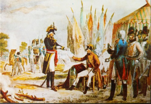 Cartolina battaglia marengo - cartolina,