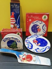 CONAD LE PORCELLANE DI NATALE PALETTA DOLCI, PIATTO SOTTOPENTOLA PORTATOVAGLIOLI