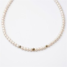 Collana girocollo filo perle