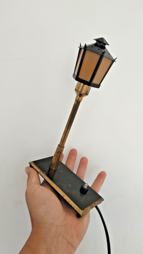 Vintage lantern desk lamp - , riga