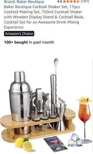 Set shaker cocktail kit
