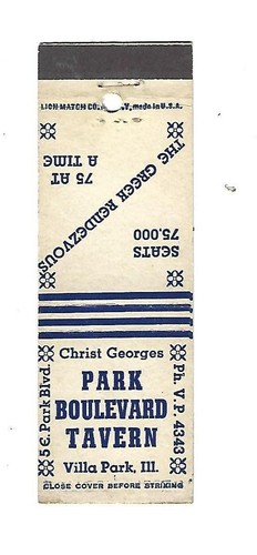 Park boulevard tavern - park,