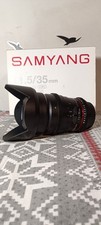 Samyang 35mm T1.5 VDSLR (canon) + Speed Booster + Adattatore (Micro4/3) 