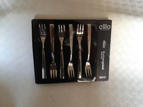 Set forchettine torta cilio - 6,