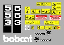 Bobcat 553 decalcomanie