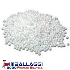 PERLE POLISTIROLO PALLINI SFERE PER RIEMPIMENTO POUF PUF IMBALLAGGIO 250 LITRI