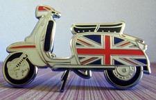 SCOOTER MOD BADGE - LAMBRETTA