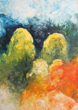 Dipinto ad olio vintage