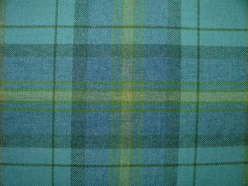 Tessuto lana shetland azure - tessuto,