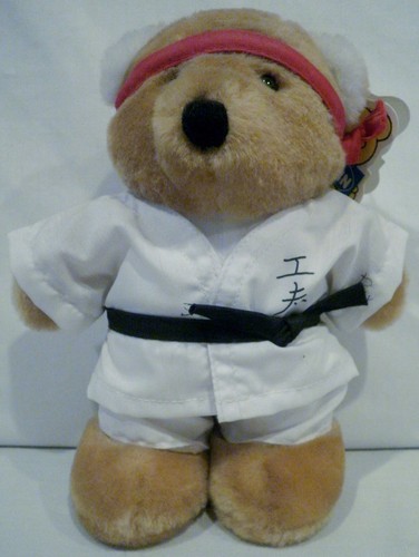 Dakin karate bear plush - dakin,
