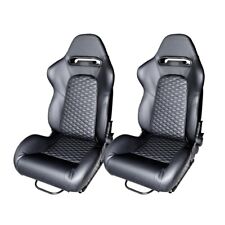 Coppia Sedili Sportivi reclinabili ecopelle "Simoni Racing" mod.JIM -SRS/15-2