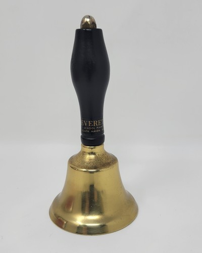 Campana scuola ottone - , vintage