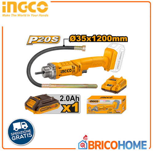 Vibratore per calcestruzzo - , a
