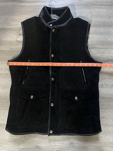 Gilet trapuntato nero - , capra