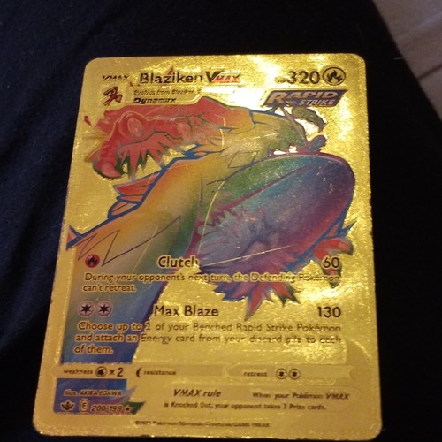 Pokémon blaziken vmax 200 198 - pokémon, 200/198