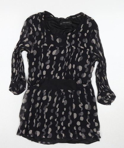 Blusa donna zara nera pois - donna, a