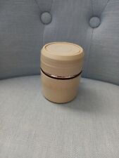 Vintage Tazzina Termos Thermos Plastica Vetro Rosalin h 8,5 diametro 6