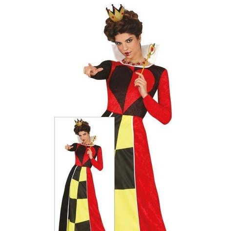 Costume regina cuori donna - cuori,