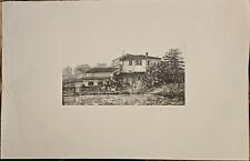 Vairo Mongatti, Acquaforte Su Carta,  1970, 18,4x35,1 Cm..