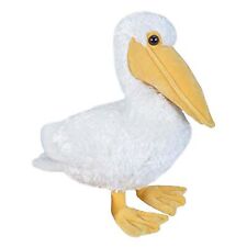 Wild Republic Cuddlekins Pelican White 10 pollici peluche figura NUOVO IN MAGAZZINO