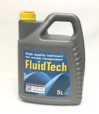 Olio lubrificante FluidTech per compressore a vite 5 lt x ABAC BALMA FINI fluid 