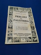 1933 _ BIBLIOTECA DEL POPOLO " PIERLUIGI DA PALESTRINA " LA VITA E LE OPERE