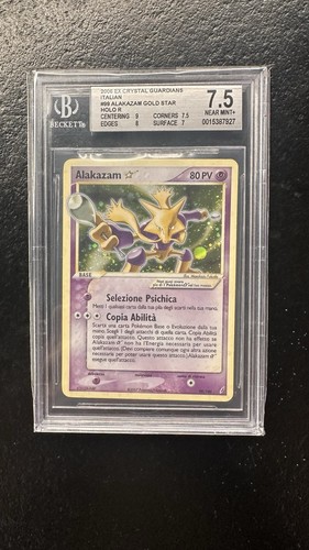 Pokémon alakazam gold star - pokémon,