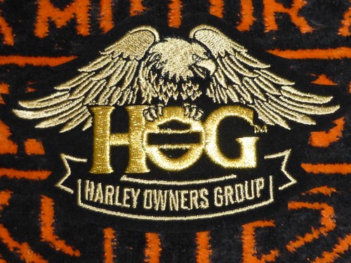 Harley davidson patch - patch, hog