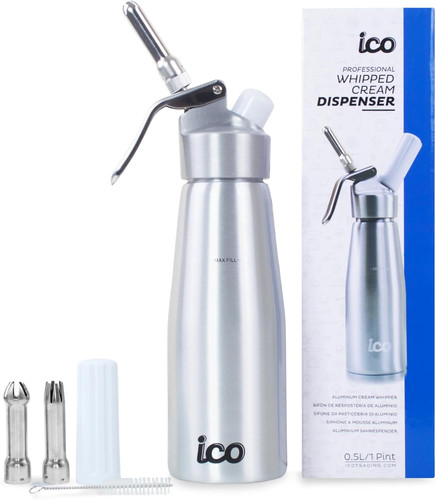 500ml alluminio sifone - alluminio,