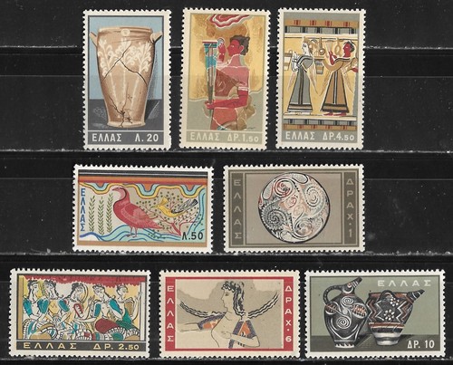 Grecia 1961 arte minoica set - 1961,