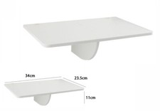 x Mensola In Legno Bianco