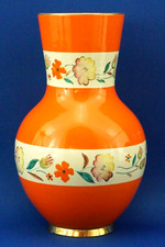 PUCCI Vaso arancione ceramica