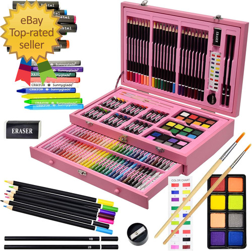 145 pezzi deluxe art set - art,
