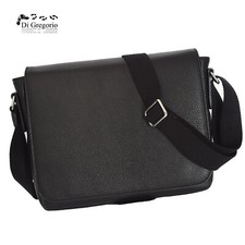 Borsa borsello vera pelle a tracolla regolabile porta tablet artigianale