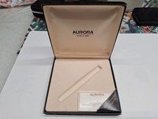 Aurora scatola penna pen box in velluto con istruzioni pennino in oro massiccio