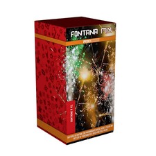 Batteria fontana pirotecnica Mix rettangolare, 1pz.