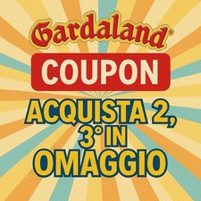 Buono Sconto 33%? Gardaland !!!!  ? Paghi 2, entri in 3!?️ INVIO IMMEDIATO ?