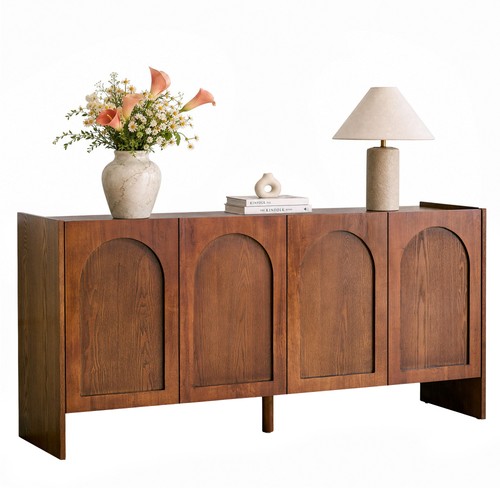 Midcentury 4dr credenza - midcentury,