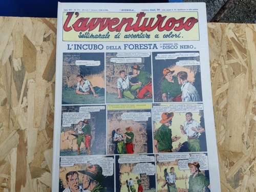 Raccolta fumetti avventuroso - raccolta, l'avventuroso