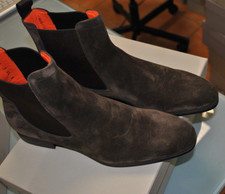 SANTONI STIVALETTO  RENNA 980,00 CART. 41  MARRONE SANT-25A42