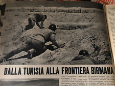CRONACHE DELLA GUERRA - ANNO V NUMERO 3 - GENNAIO 1943 PORTO BOUGIE BOMBARDATO
