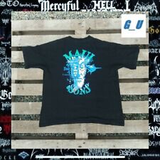 VINTAGE 90's MAUI & SONS XL BLACK T-SHIRT BACK BIG LOGO SKATER BEACH RETRO WAVE