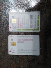 2 schede telefoniche (ESTERE)