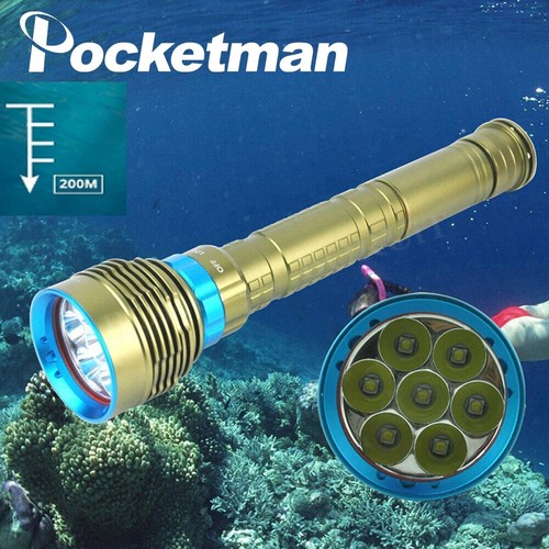 Torcia subacquea led