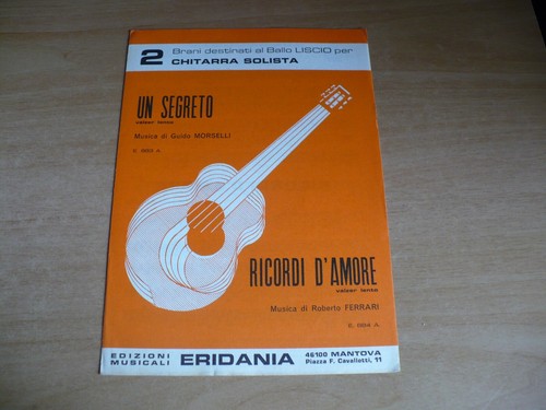 Liscio spartito musicale - liscio,