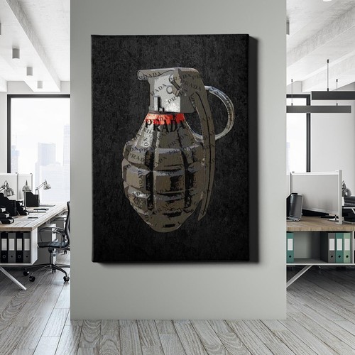 Quadro tela prada street - su,